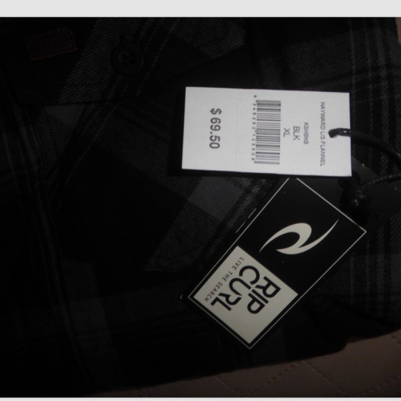 🎈FINAL Sale CURL HAYWARD HOODED SHERPA LINED COTTON FLANNEL SHIRT JACKET NEW - Picture 13 of 13